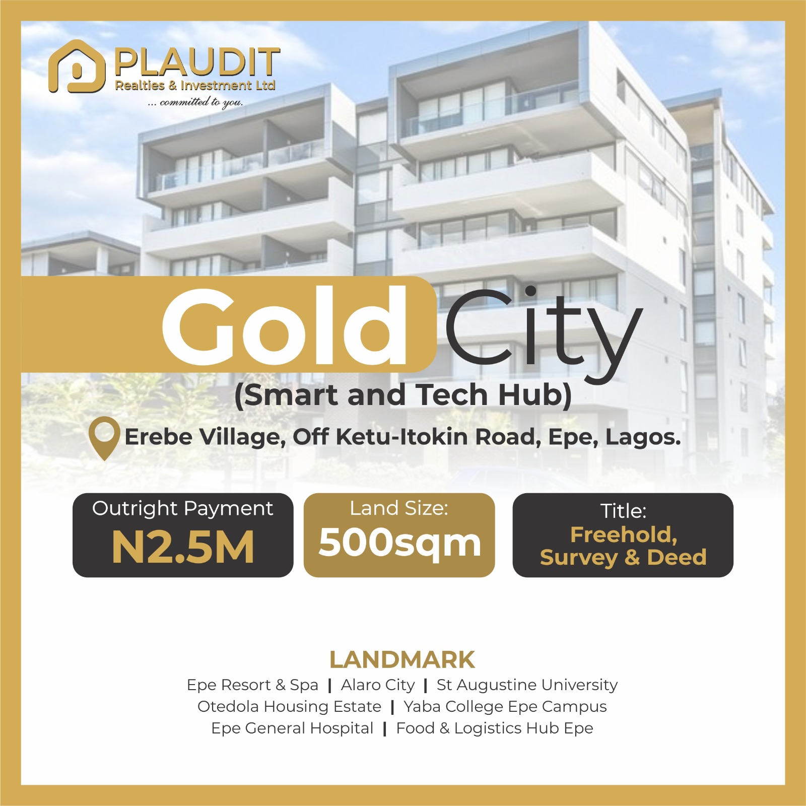 Gold City (Smart and Tech Hub)